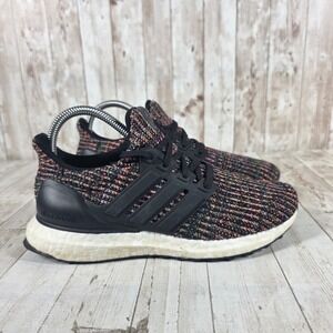 Adidas Ultraboost 4.0 DNA Multi-Color Black Primeblue Shoes H04851 Womens 6